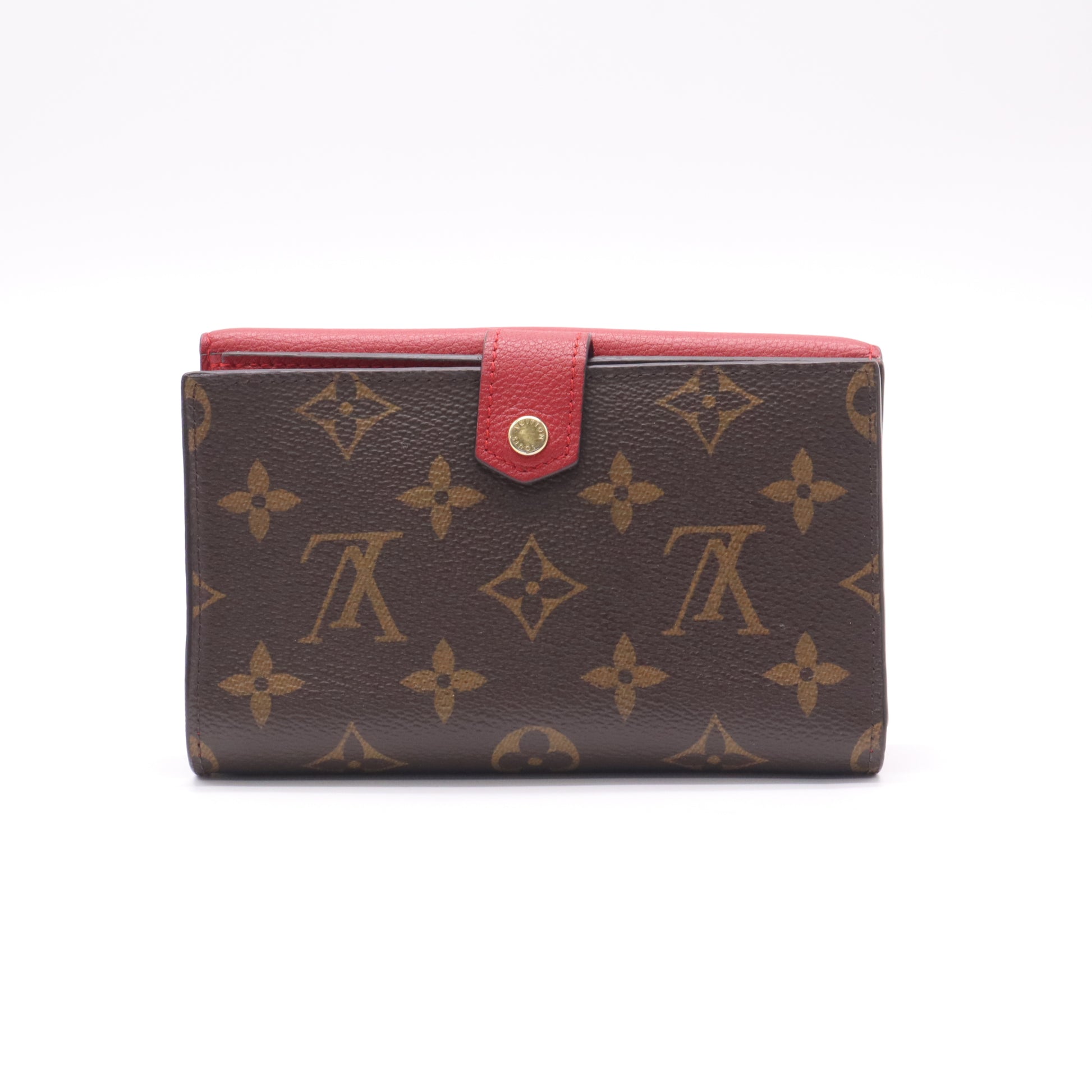 Pallas Compact Wallet Monogram Canvas and Calf Leather W22485