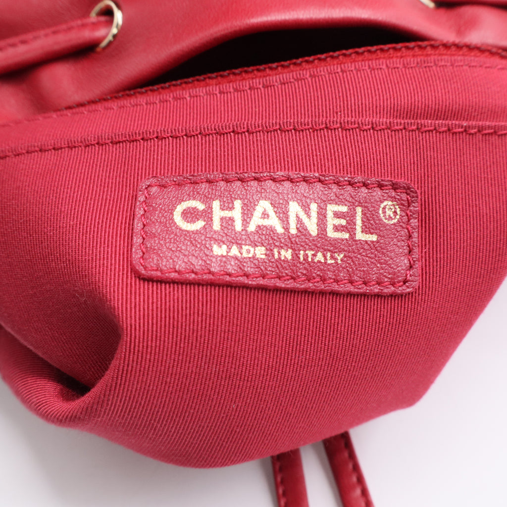 Chanel Urban Spirit Backpack Quilted Lambskin Mini Twins