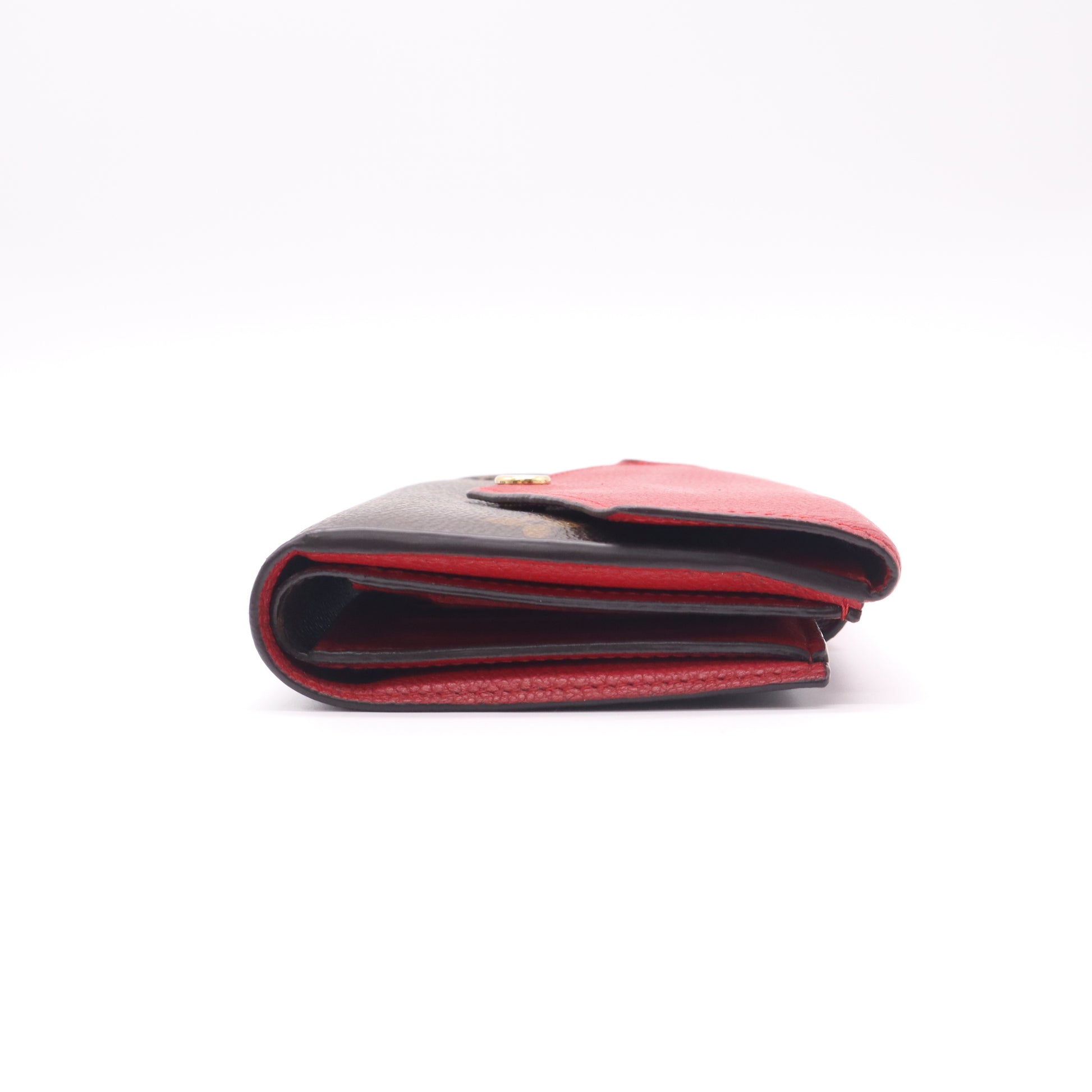 Pallas Compact Wallet Monogram Canvas and Calf Leather W22485