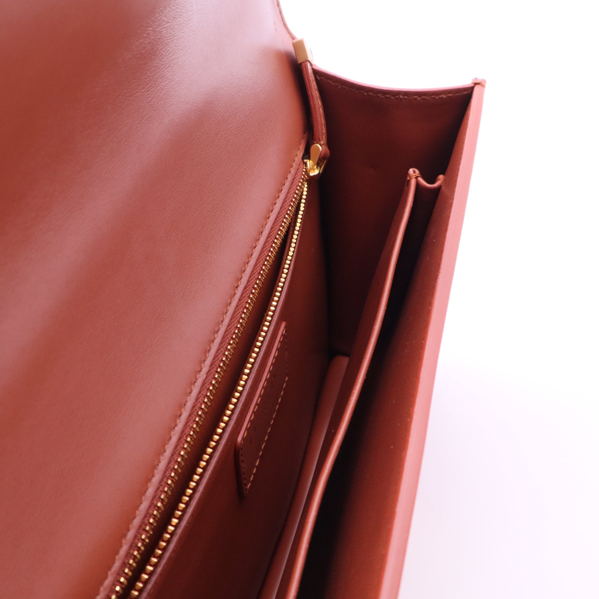 30 Montaigne Box Bag Pink Smooth Calfskin Gold Hardware
