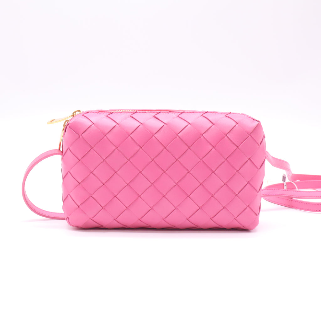 Bottega Veneta Nappa Intrecciato Camera Bag twins LDJ4954