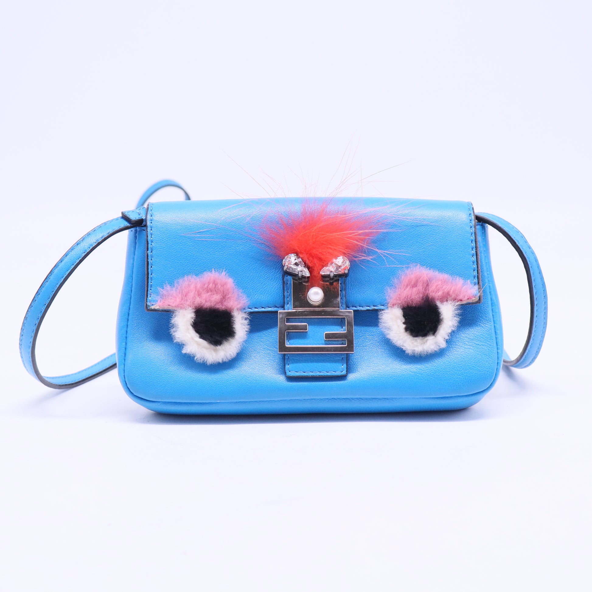 Monster Baguette Leather and Fur Micro B20979