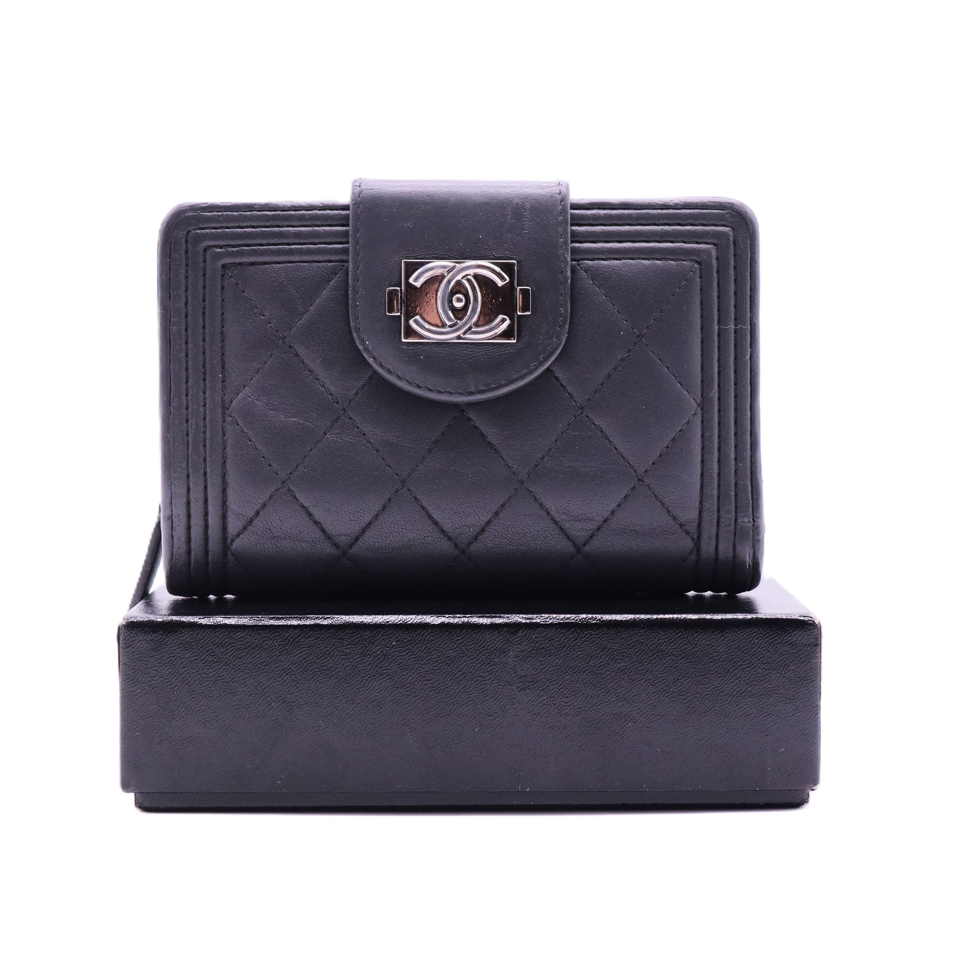 Interlocking CC Logo French Purse