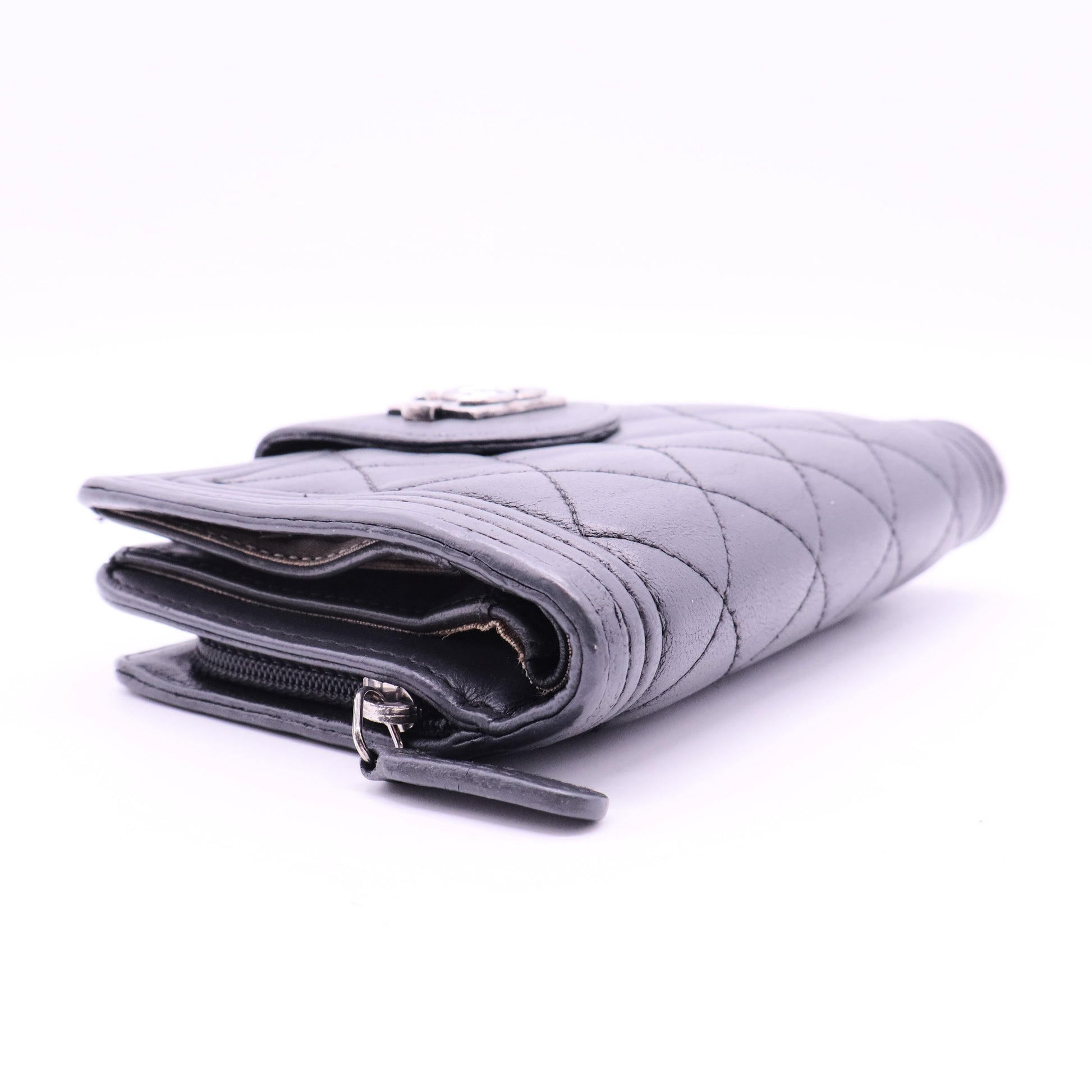 2011-2012 Interlocking CC Logo French Purse