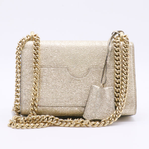 Small Metallic Padlock Shoulder Bag