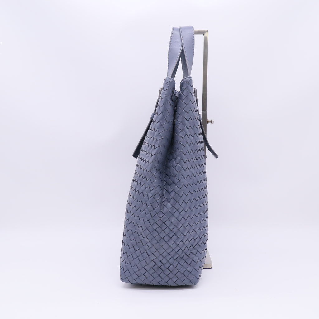 Bottega Veneta Nappa Intrecciato Belted Tote Bag B23913
