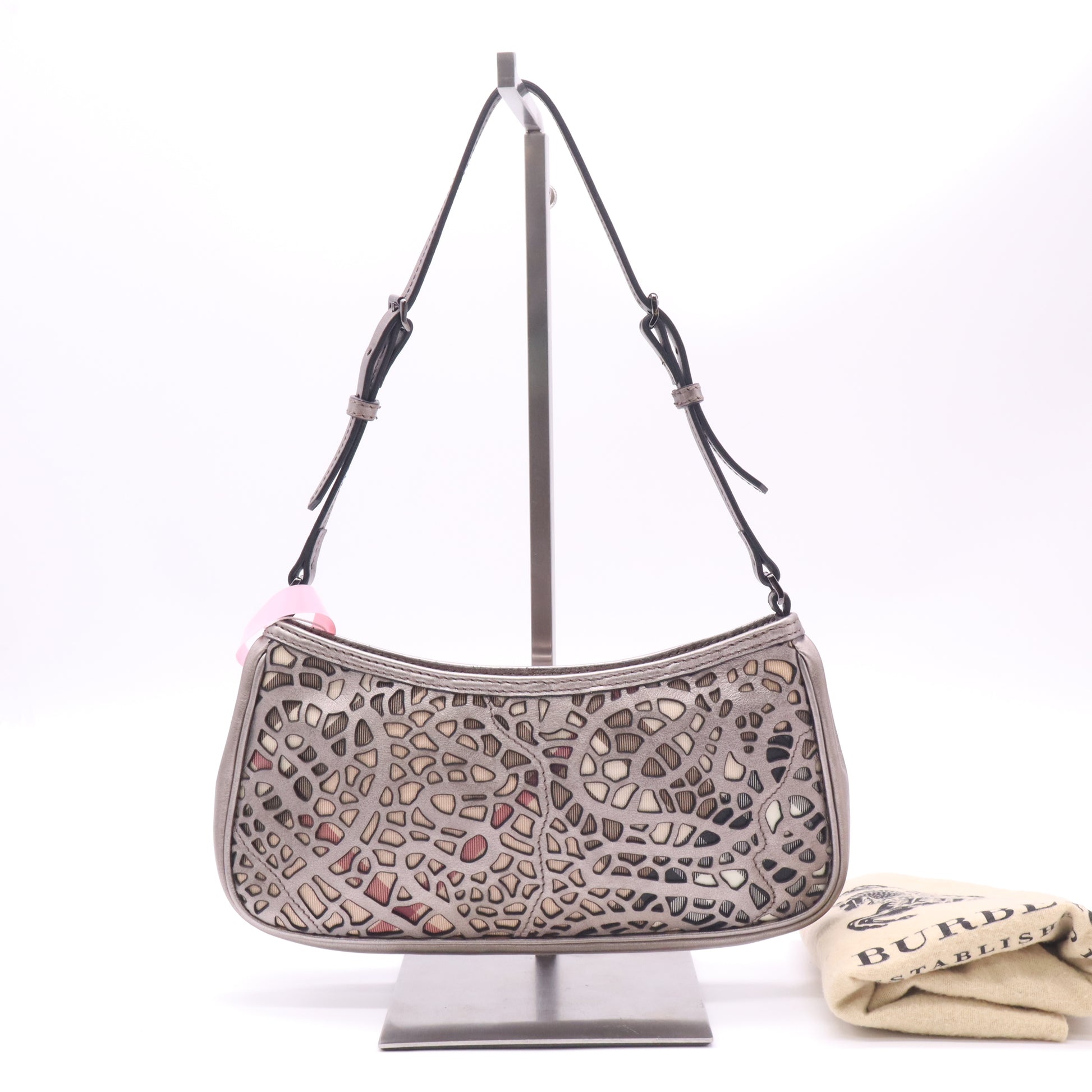 Leather Cutout Mini Bag twins LDJ4957