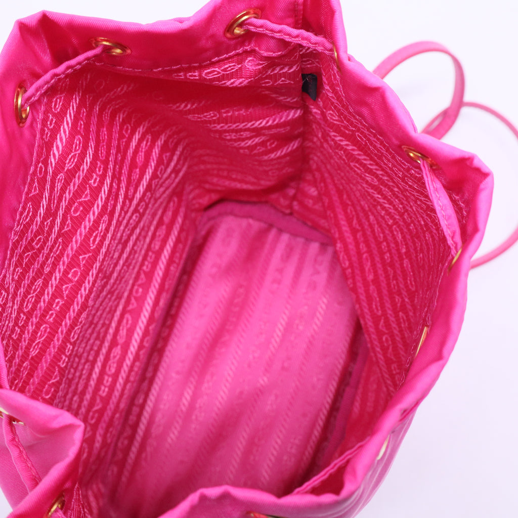 Pink Nylong Hangbag B20858