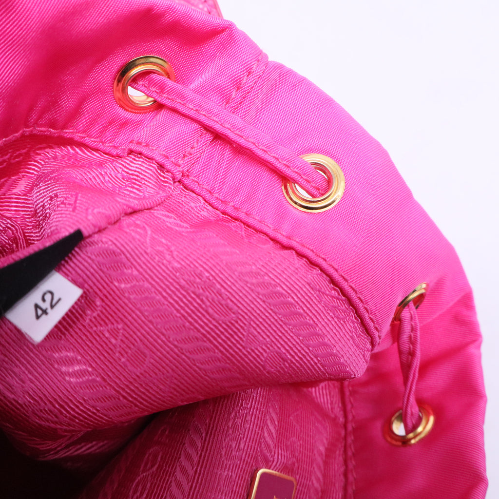 Pink Nylong Hangbag B20858