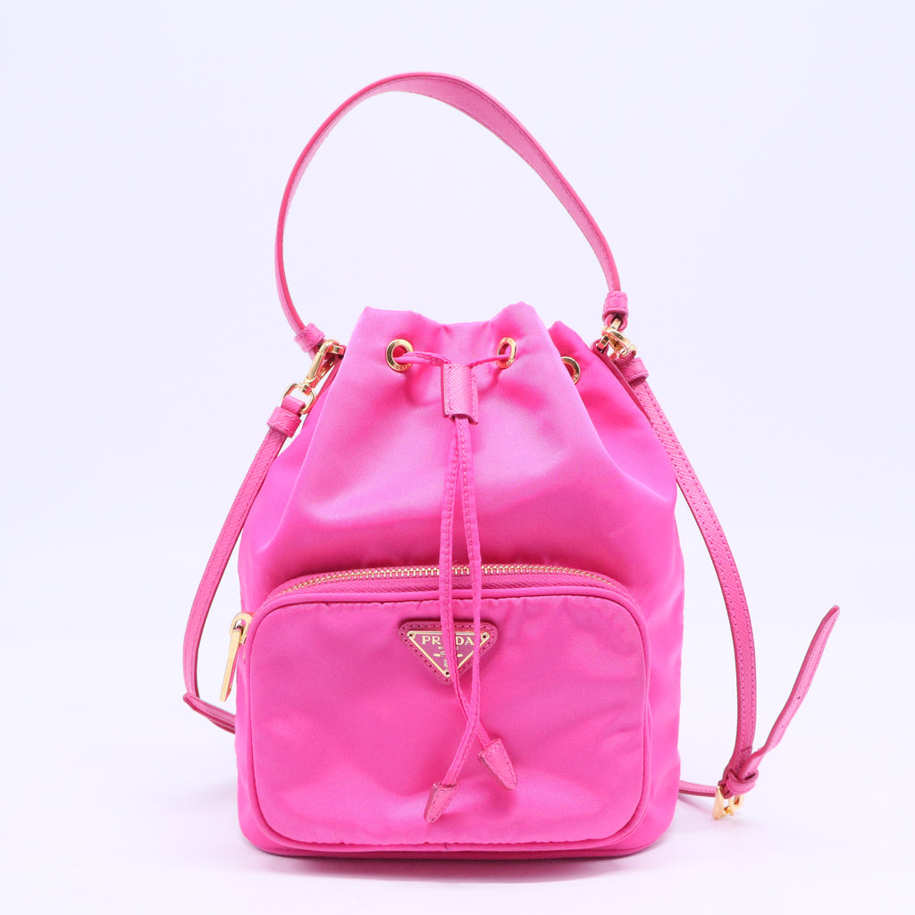 Pink Nylong Hangbag B20858