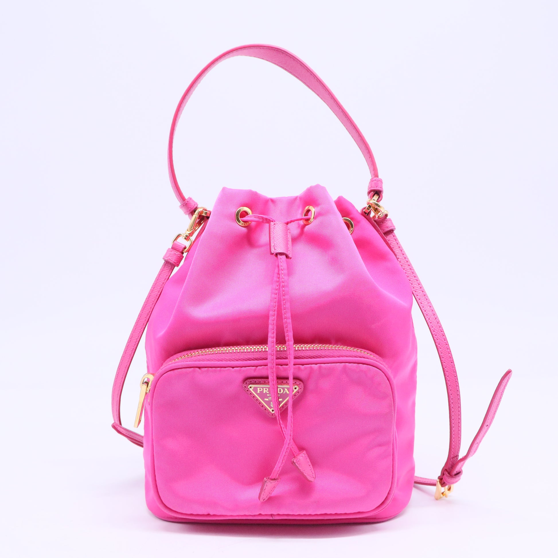 Pink Nylong Hangbag B20858
