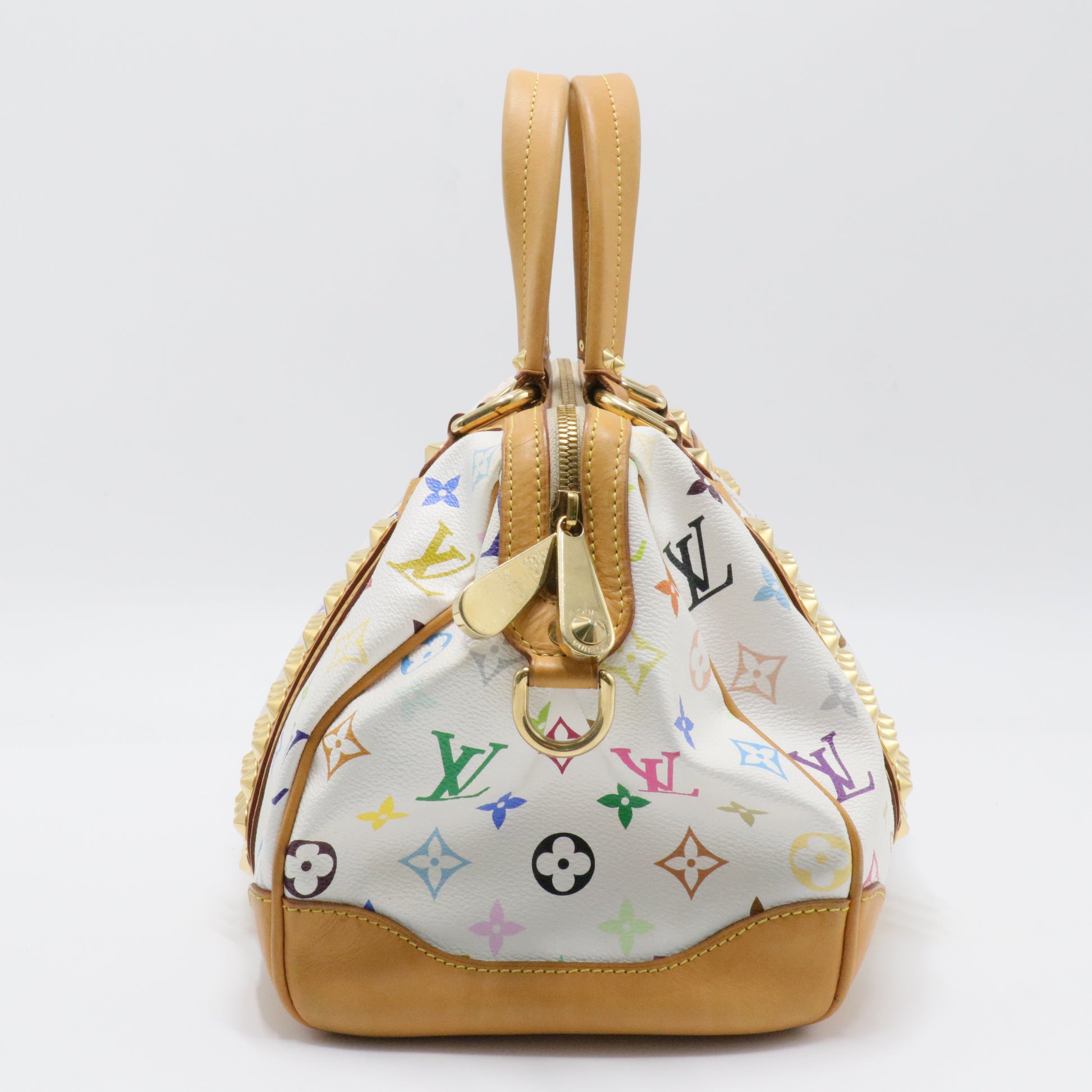 Monogram Multicolor Courtney MM White twins