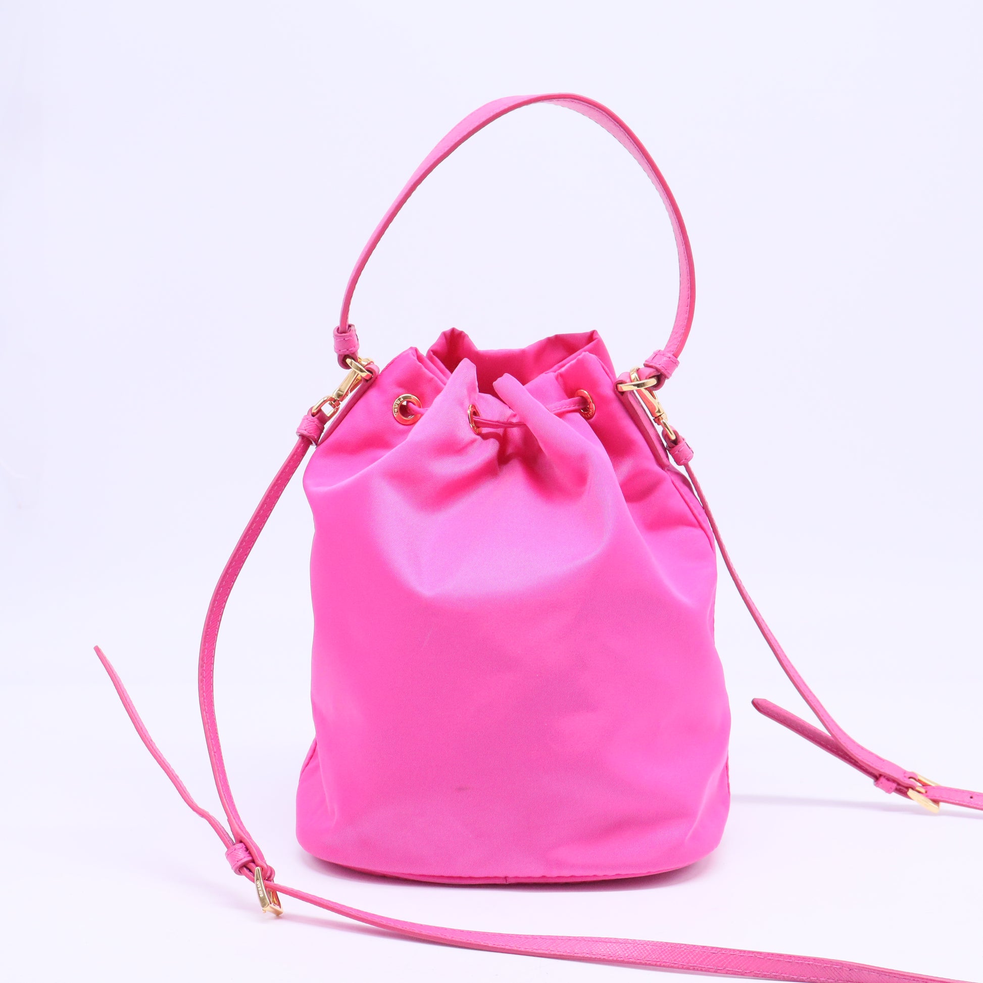 Pink Nylong Hangbag B20858