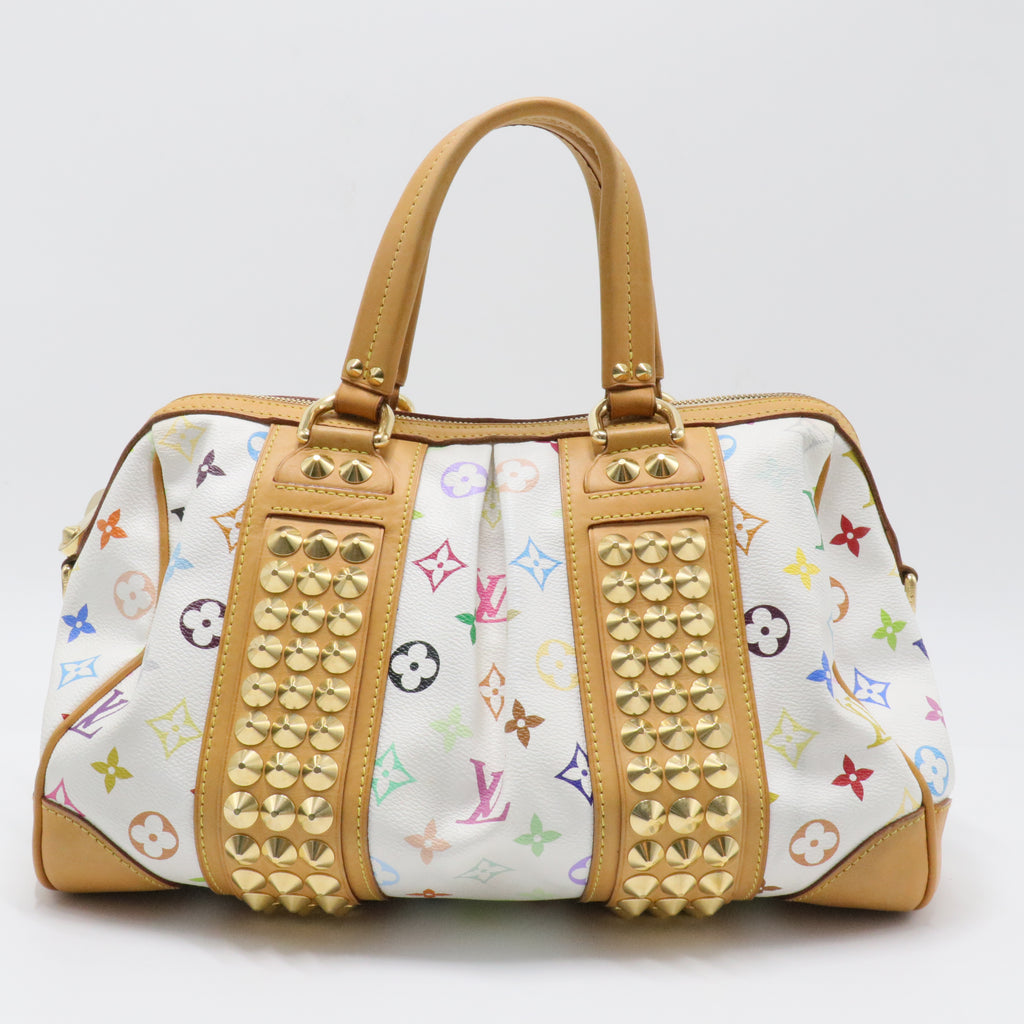 Monogram Multicolor Courtney MM White twins