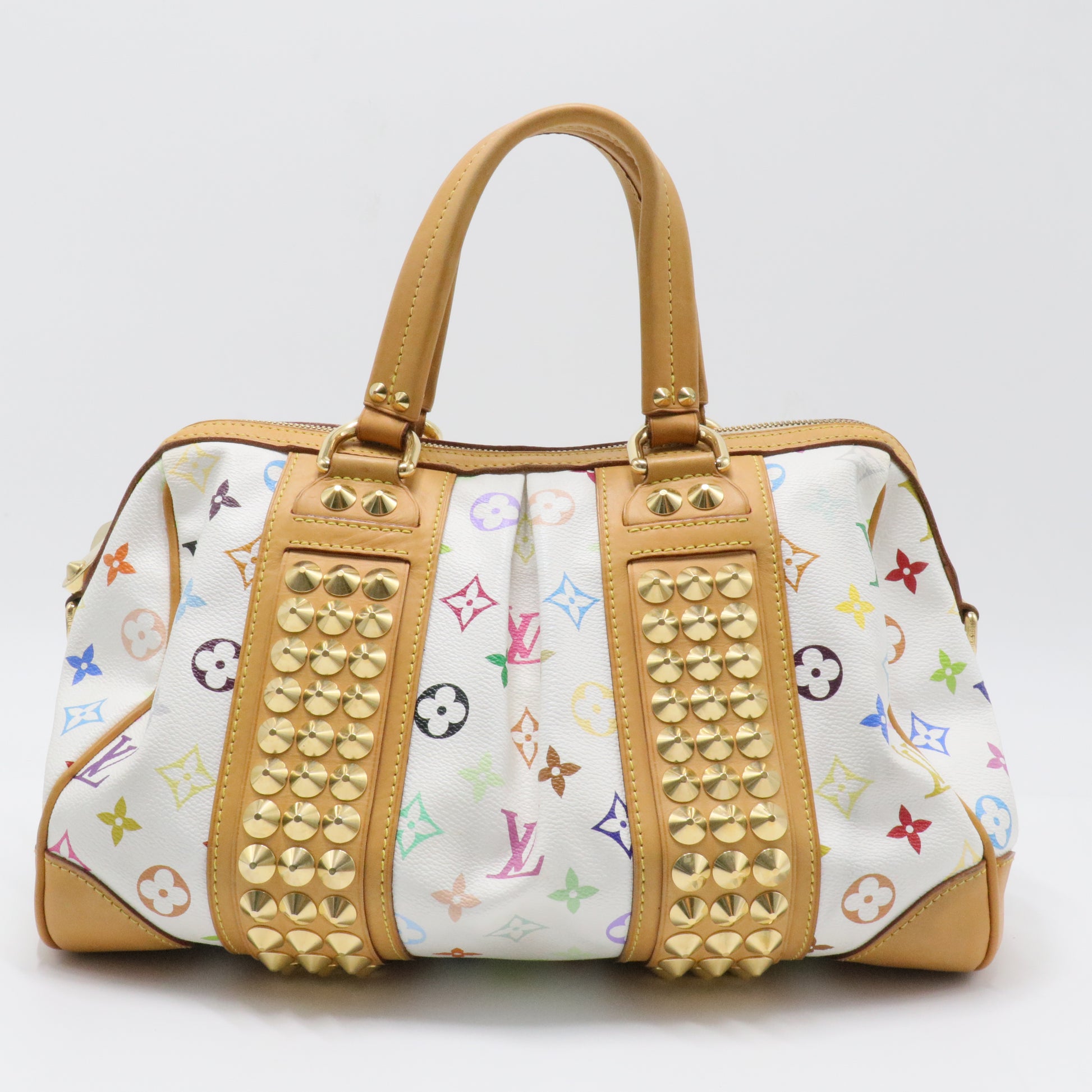 Monogram Multicolor Courtney MM White twins