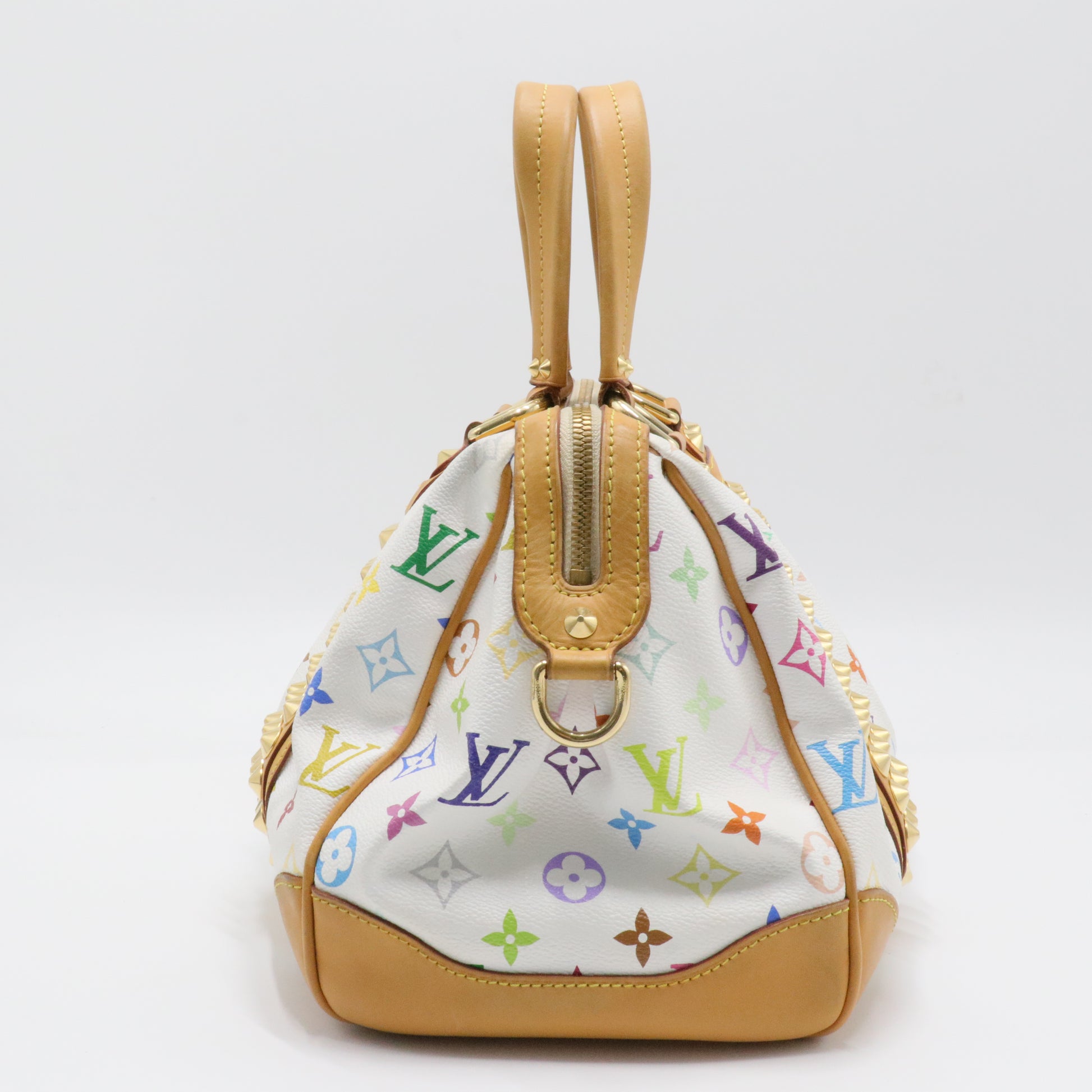 Monogram Multicolor Courtney MM White twins
