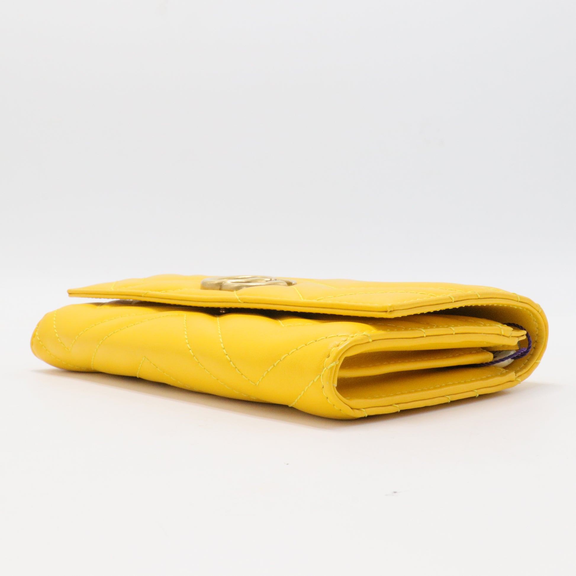 GG Marmont Continental Wallet Matelasse Leather