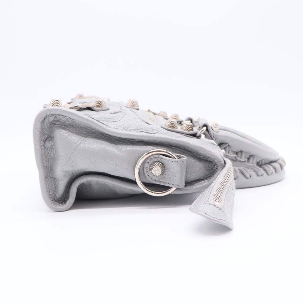 Agneau Giant 12 Silver Hardware Mini City Gris Haussmannien twins