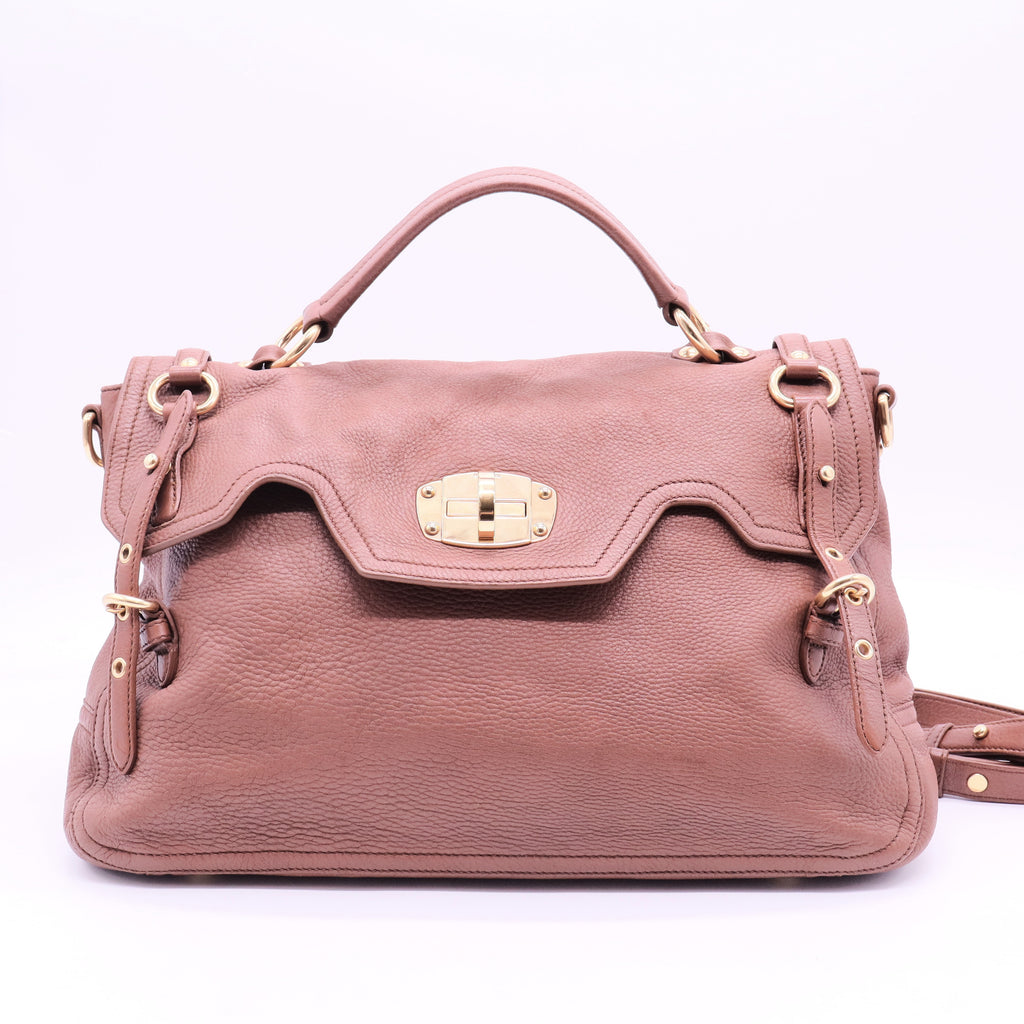 Leather Paloma Messenger Bag