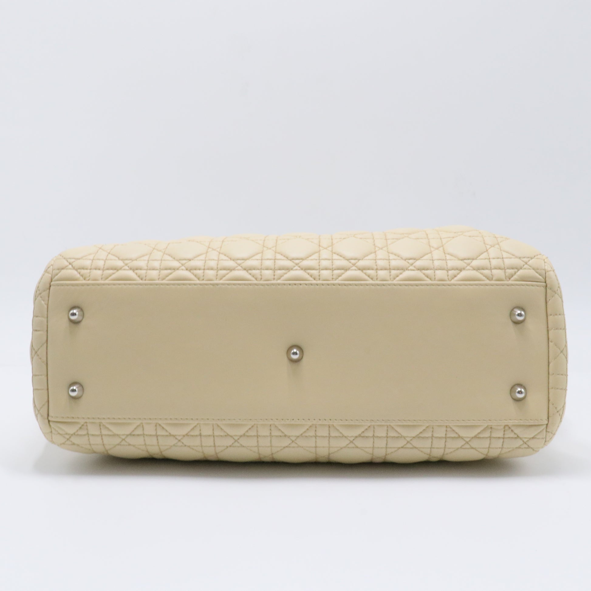 Soft Chain Tote Cannage Quilt Lambskin Large