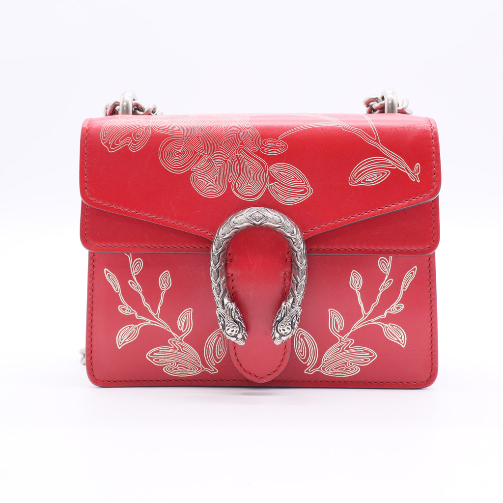 Gucci Calfskin Chinese New Year Medium Dionysus Shoulder Bag LDJ2695 Twins