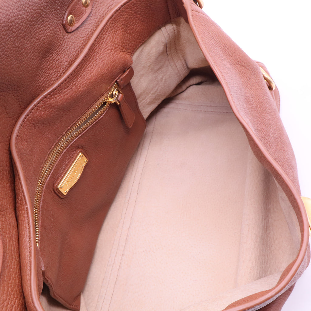Leather Paloma Messenger Bag