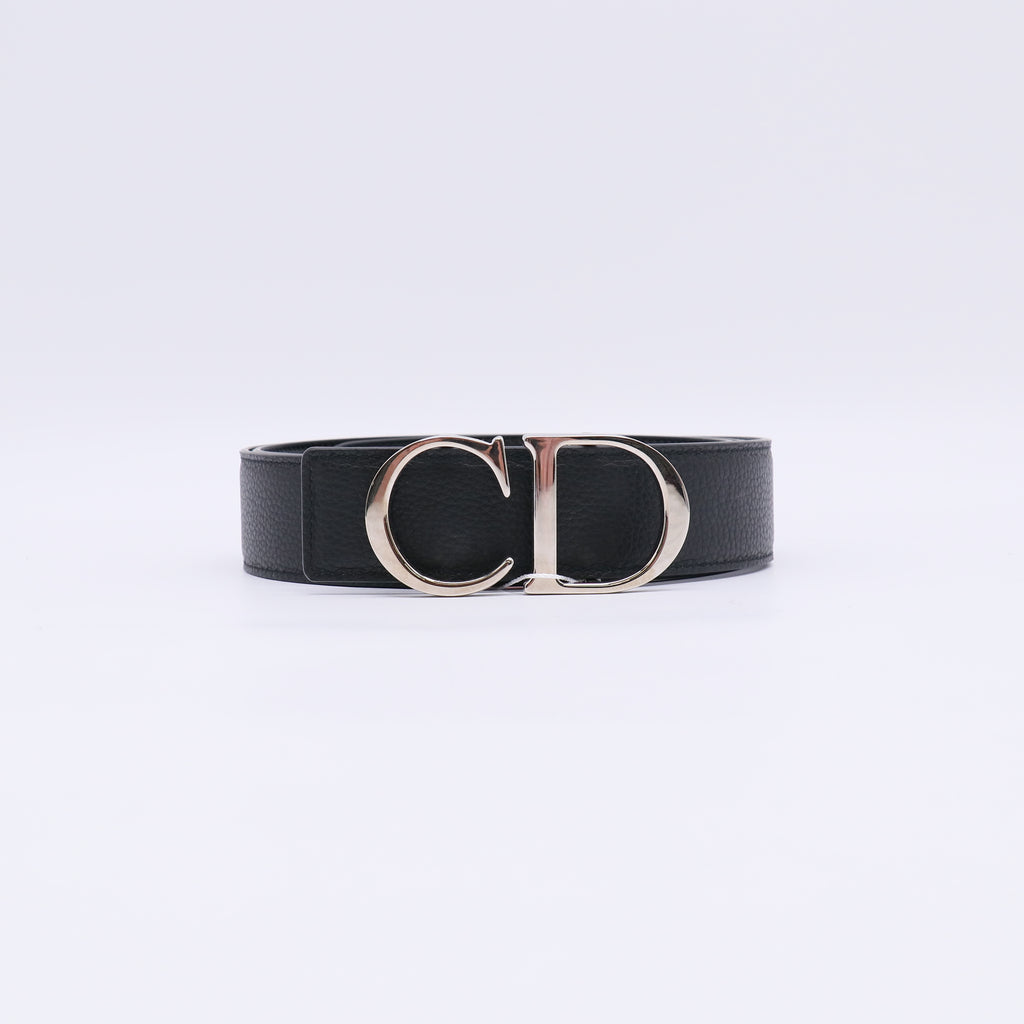 C'est Dior Belt Black Smooth Calfskin Twins LDJ4937