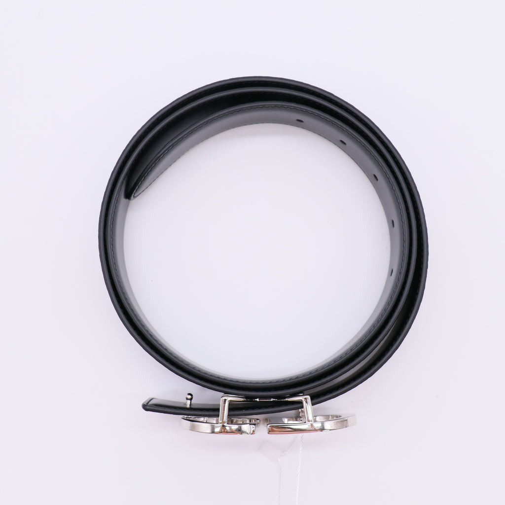 C'est Dior Belt Black Smooth Calfskin Twins LDJ4937