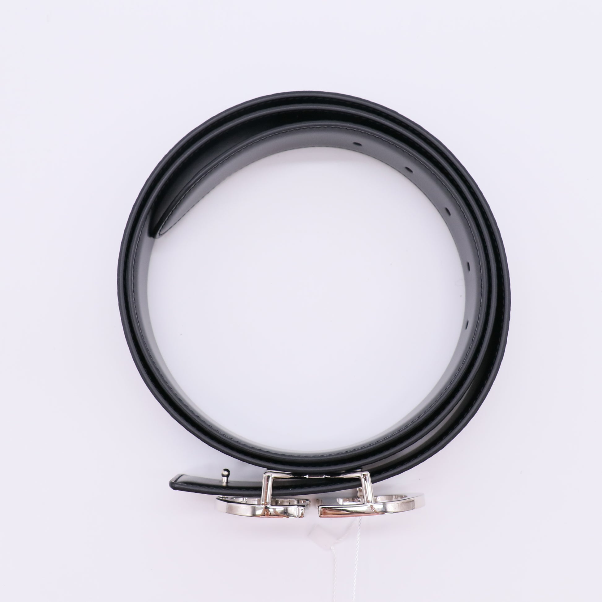C'est Dior Belt Black Smooth Calfskin Twins LDJ4937