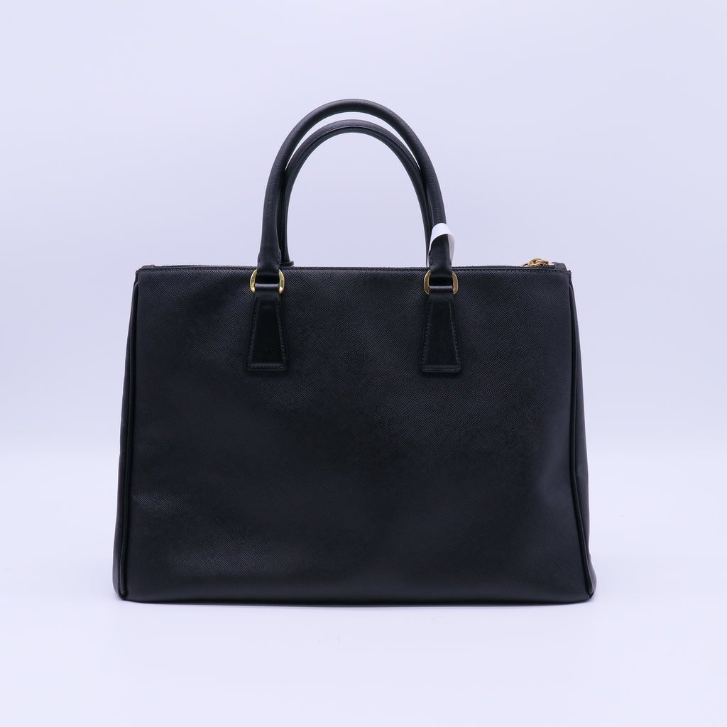 Prada Saffiano Lux Galleria Double Zip Tote Bag large B22139