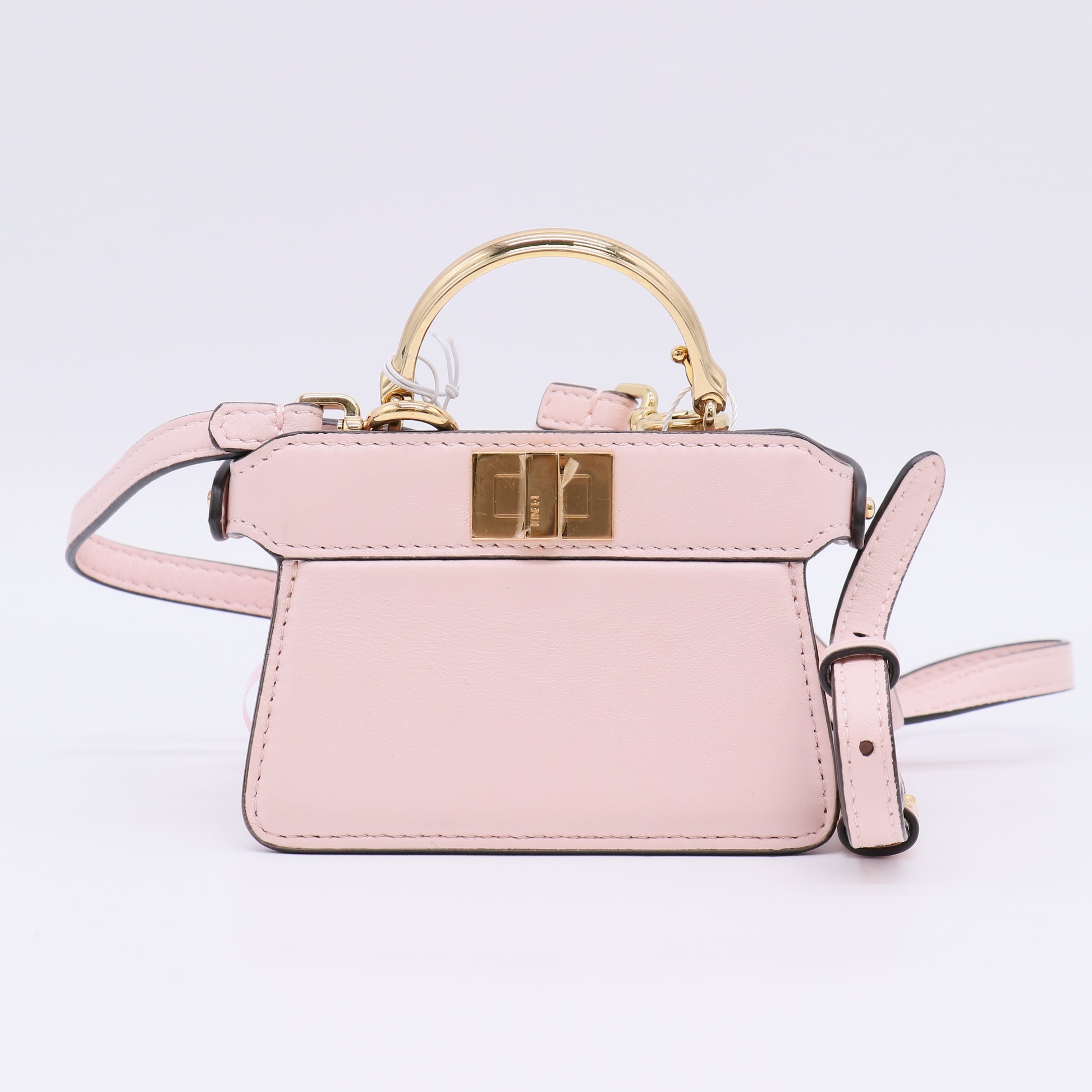 Fendi Shiny Nappa Nano Peekaboo Petite Bag Twins LDJ4933