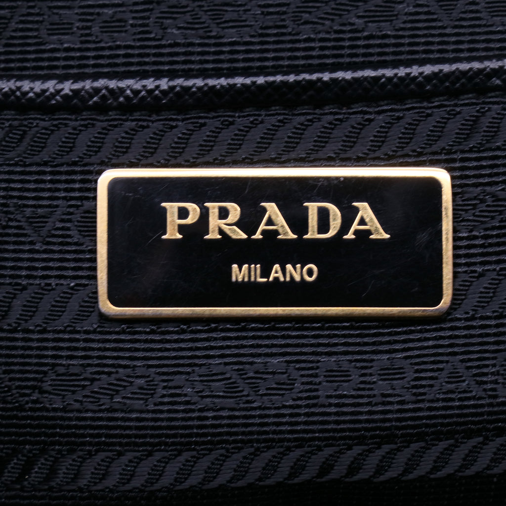 Prada Saffiano Lux Galleria Double Zip Tote Bag large B22139