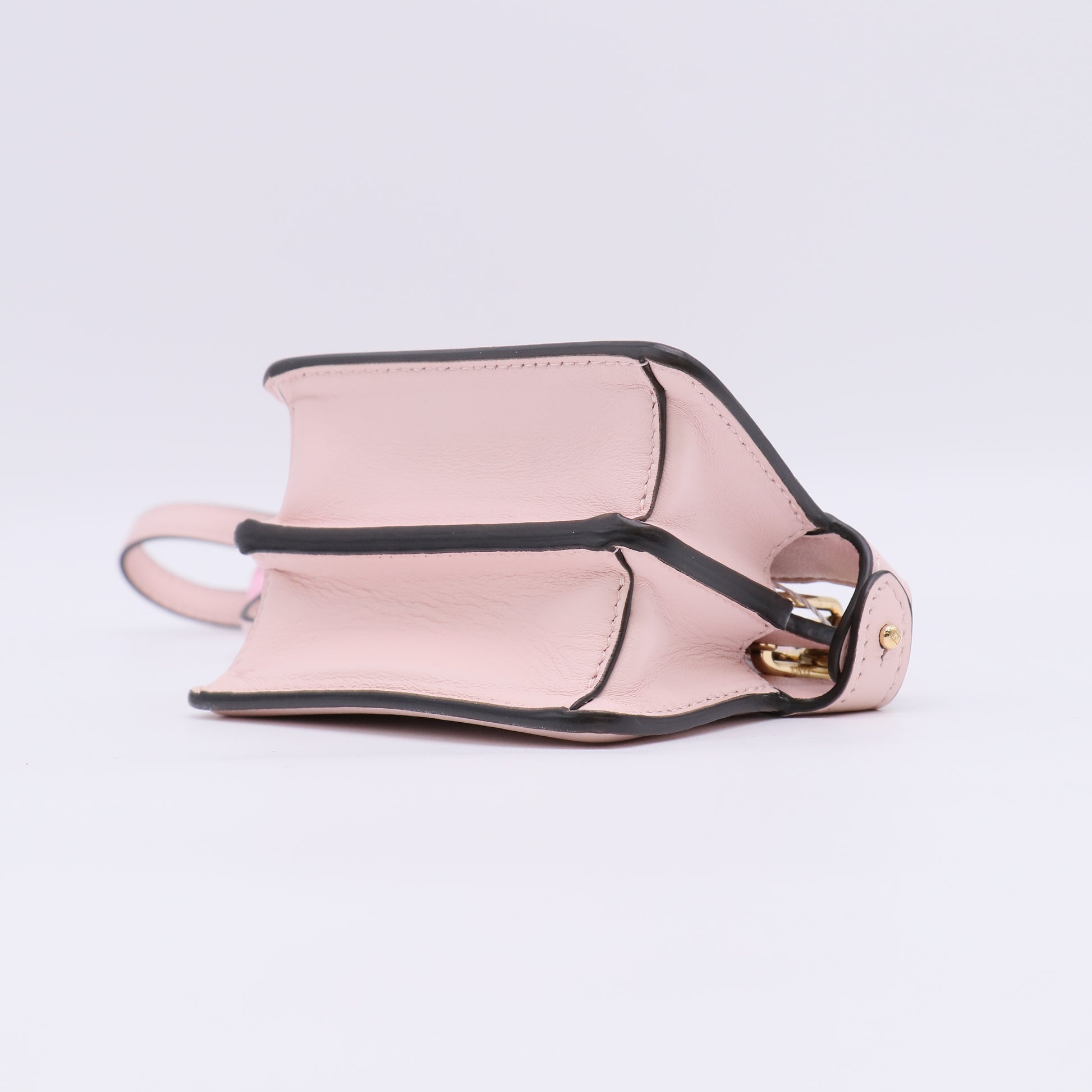 Fendi Shiny Nappa Nano Peekaboo Petite Bag Twins LDJ4933