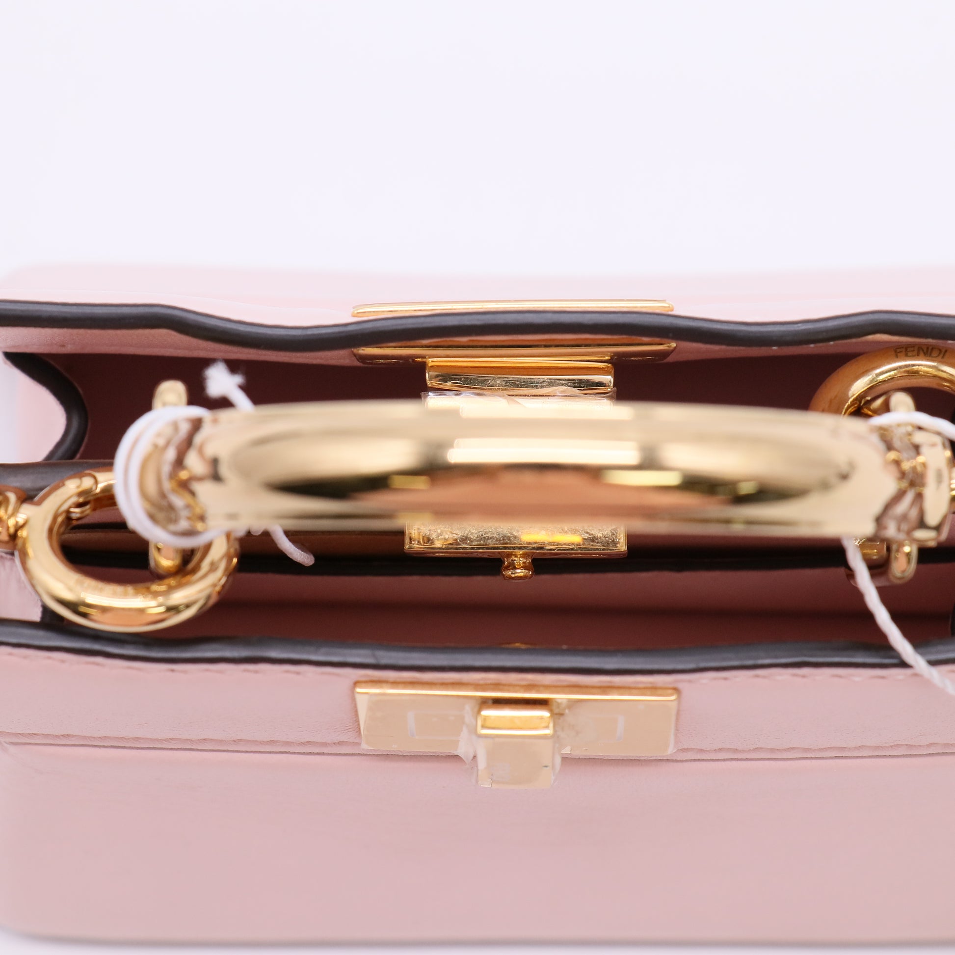 Fendi Shiny Nappa Nano Peekaboo Petite Bag Twins LDJ4933