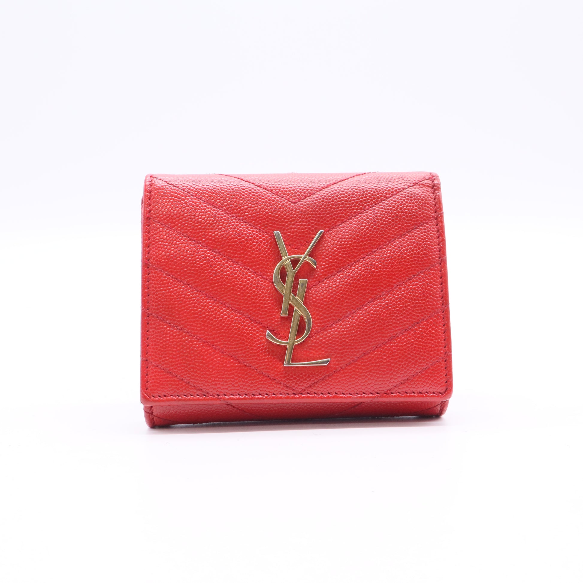 YSL Chevron Wallet Twins LDJ2706