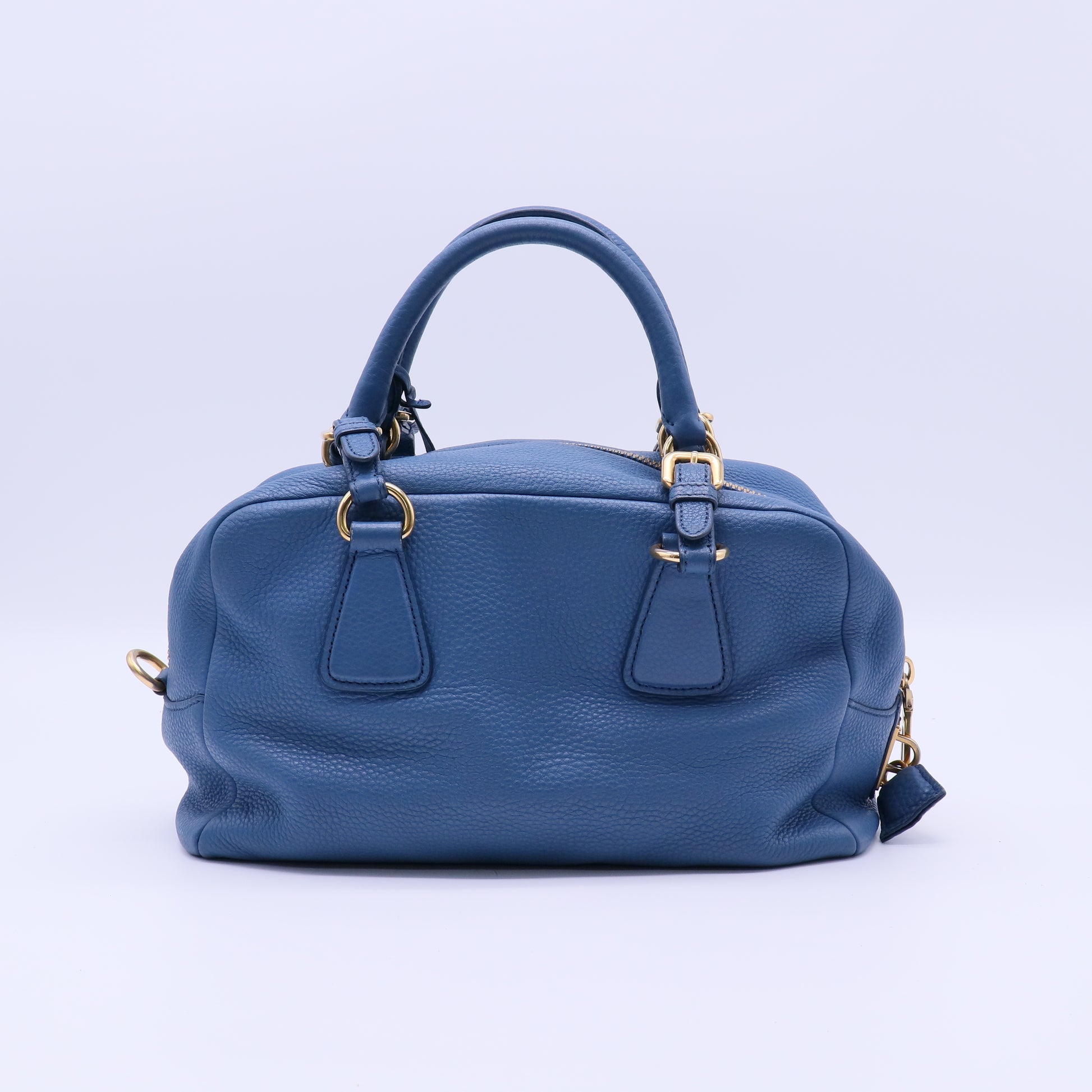 Prada Vitello Daino Bauletto Bag B22075