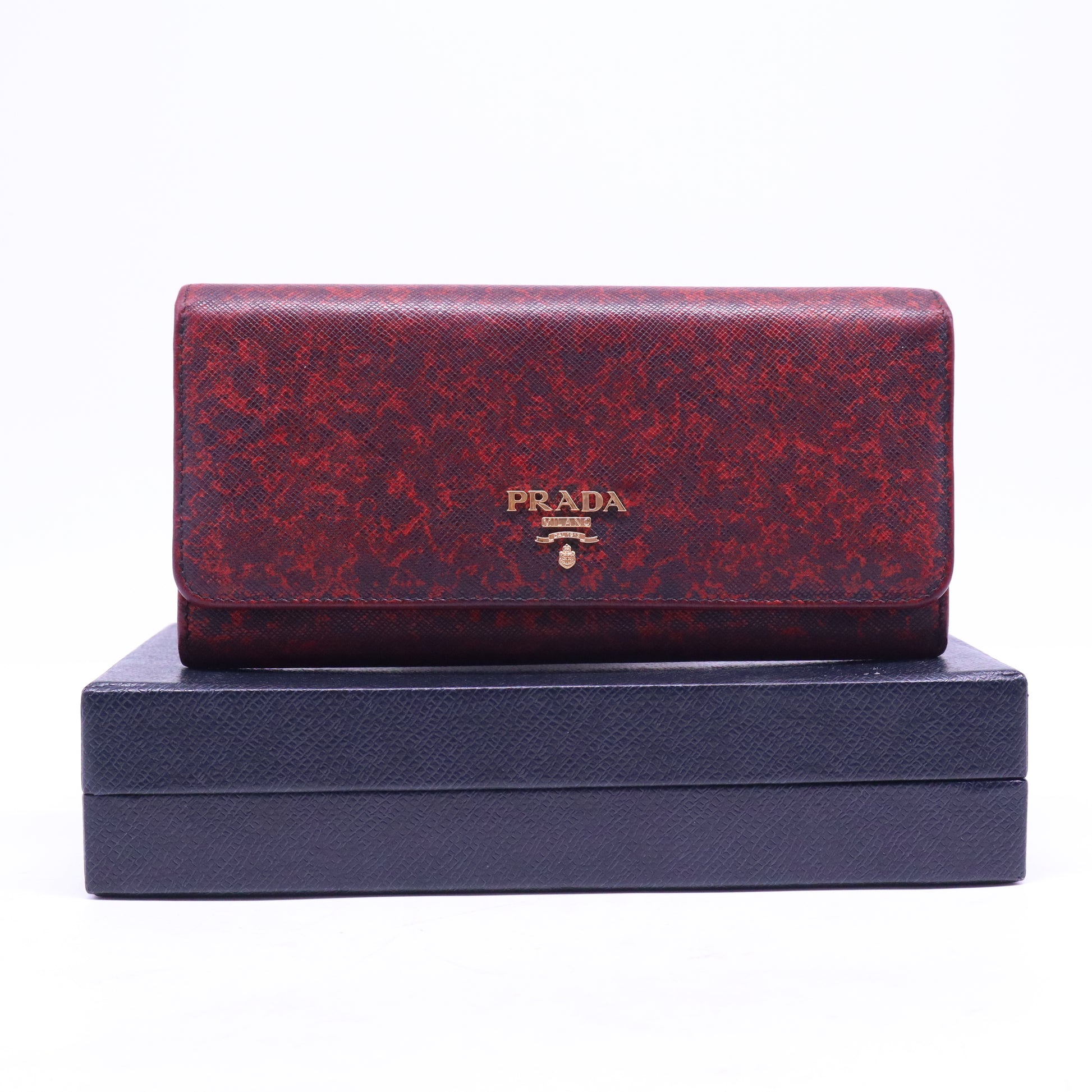 Burgundy Leather Continental Wallet W20599