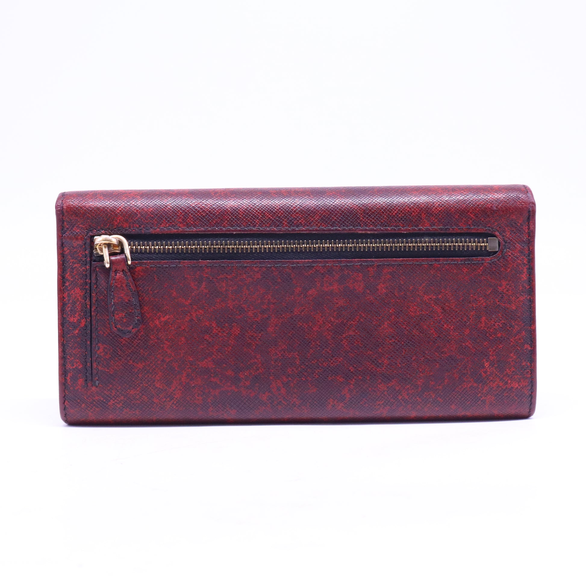 Burgundy Leather Continental Wallet W20599