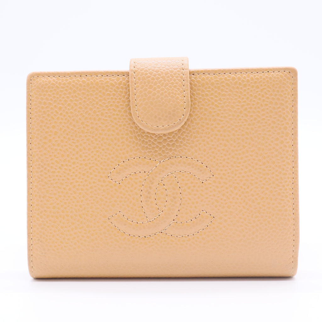 Caviar beige wallet gisel