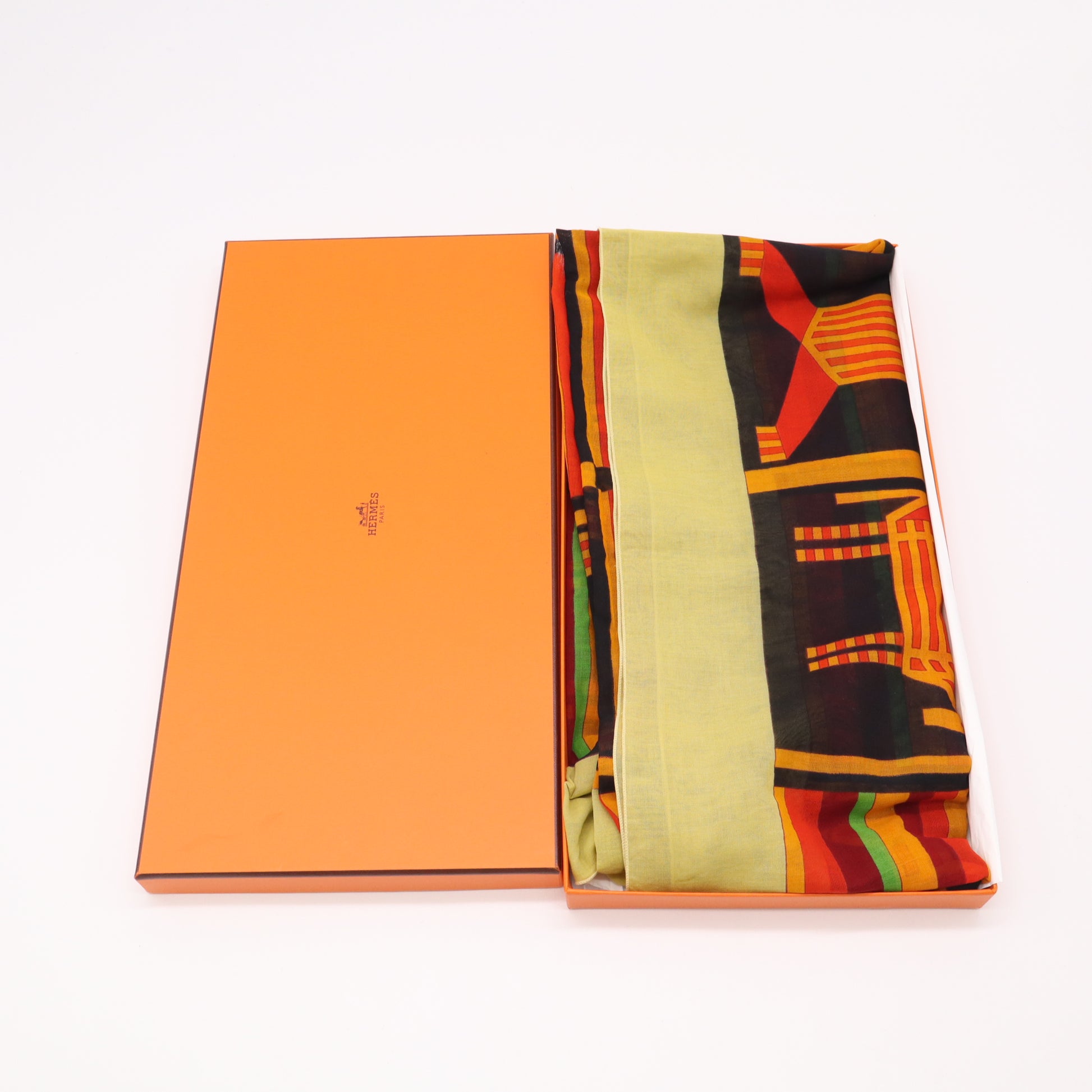 Hermès Double Sangle Scarf 90 twins LDJ5538
