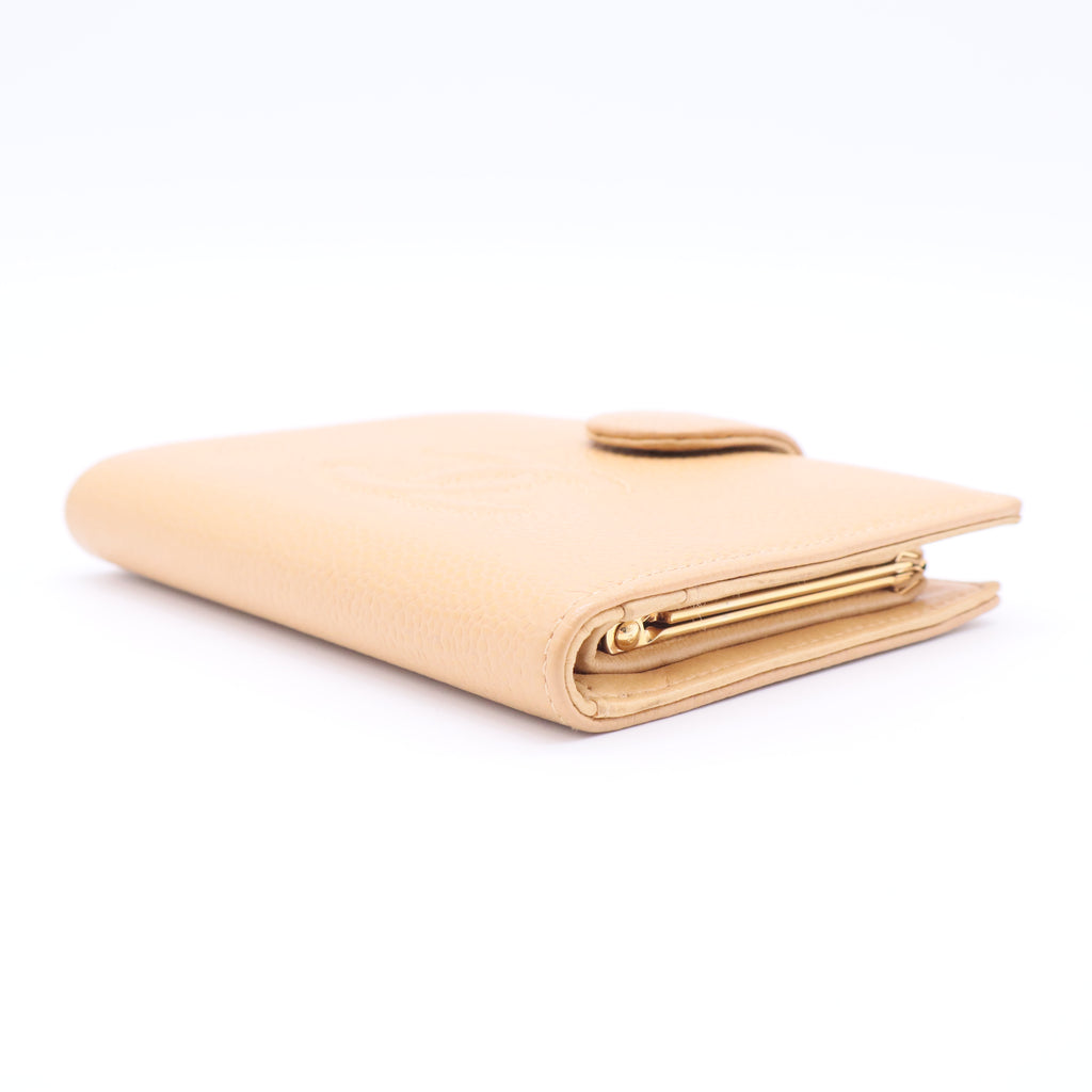 Caviar beige wallet gisel