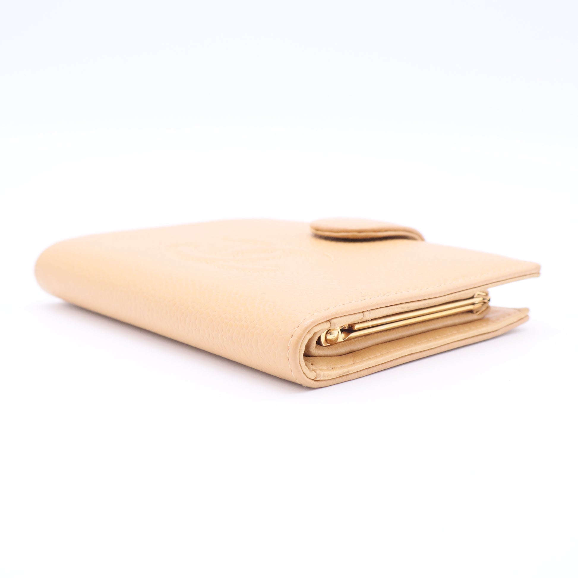 Caviar beige wallet gisel
