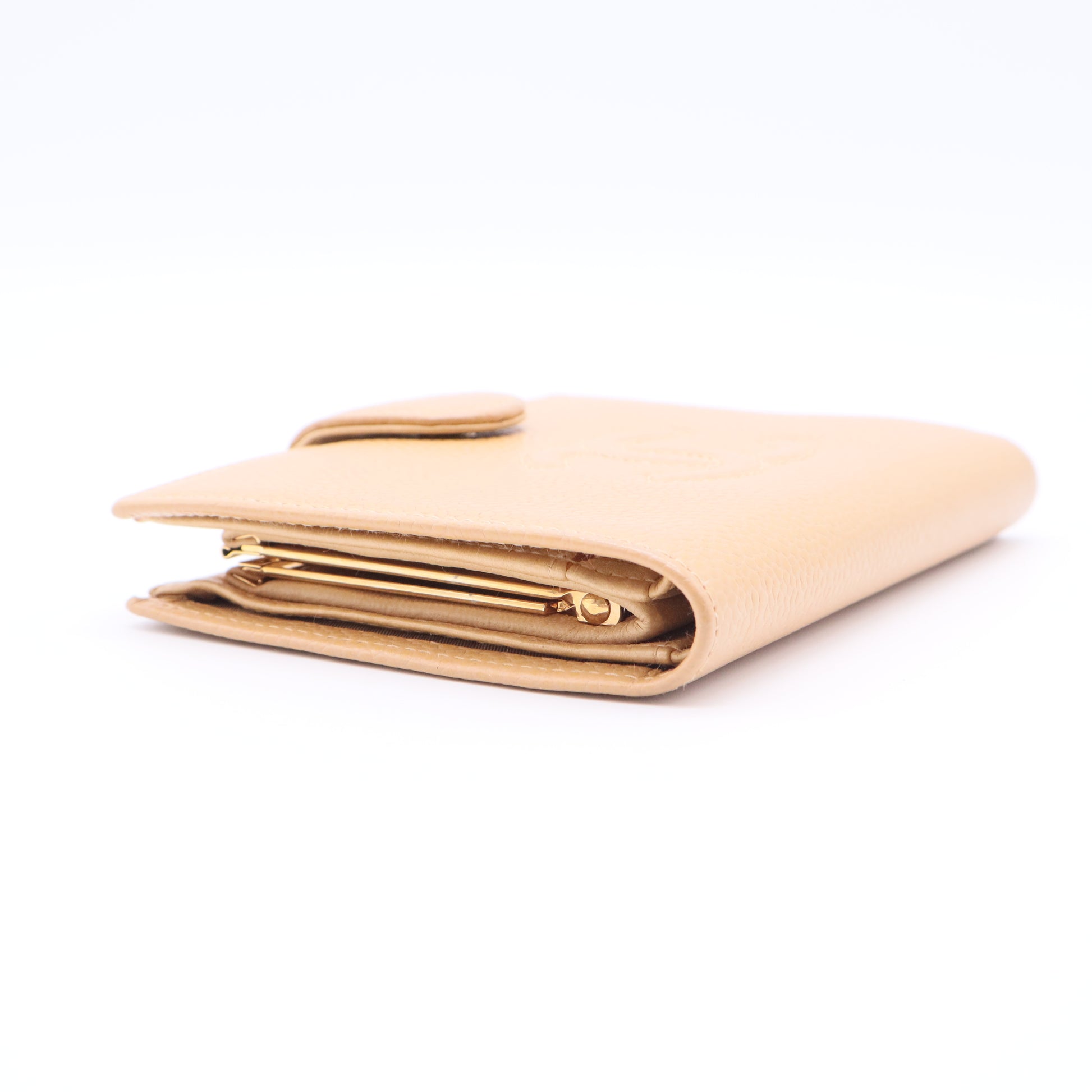Caviar beige wallet gisel