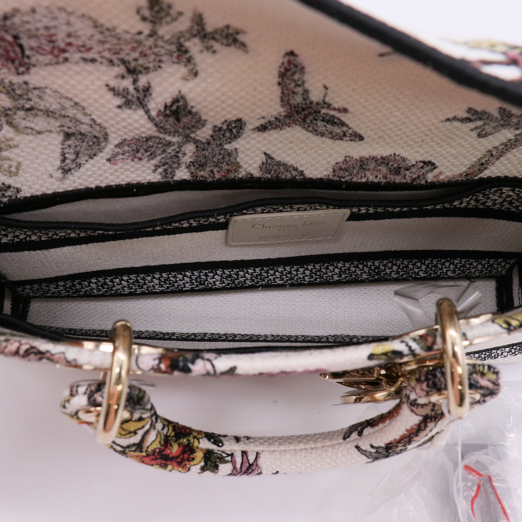 Christian Dior Canvas Lady D-Joy Medium Twins LDJ4932