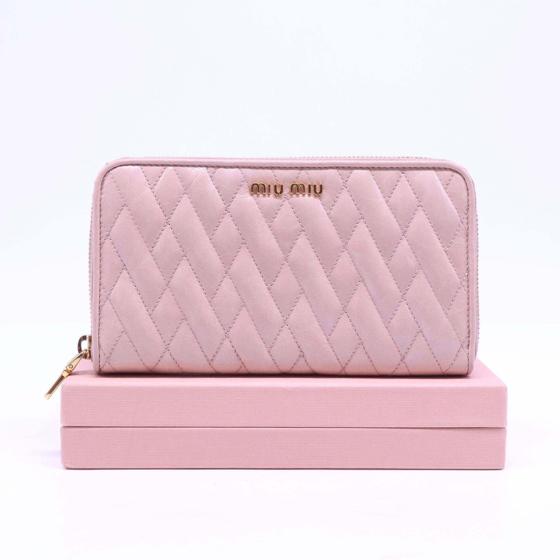 Pink Leather Wallet W20631