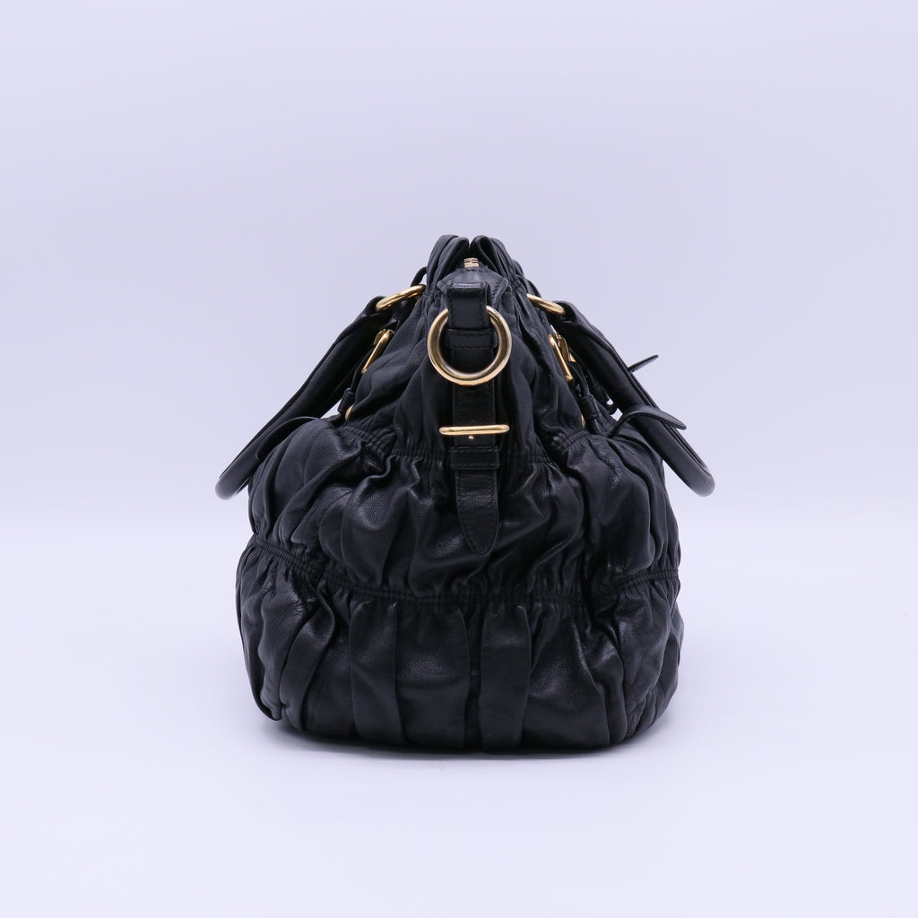 Prada Nappa Gaufre Convertible Tote Bag B21071