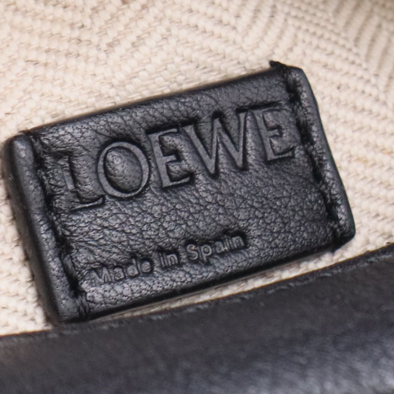 Calfskin Mini Puzzle Bag Black Taupe