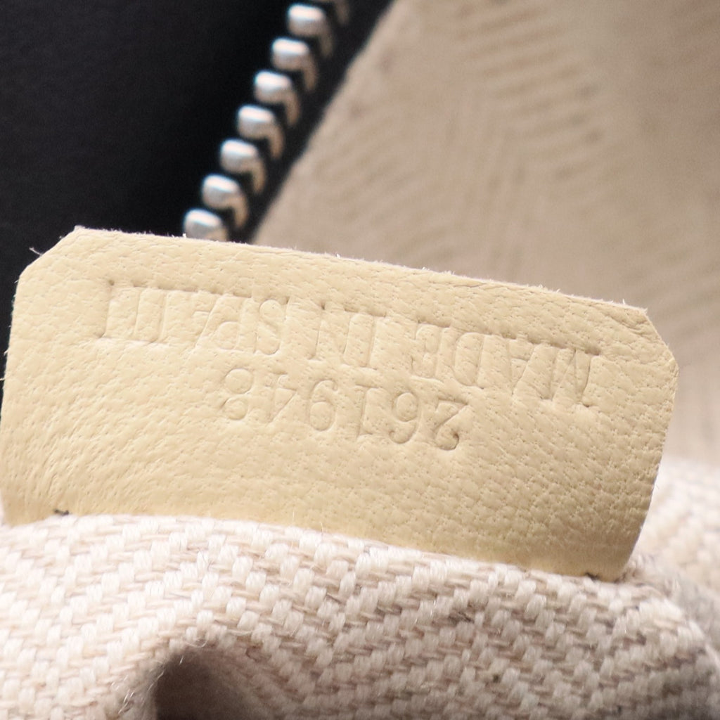 Calfskin Mini Puzzle Bag Black Taupe