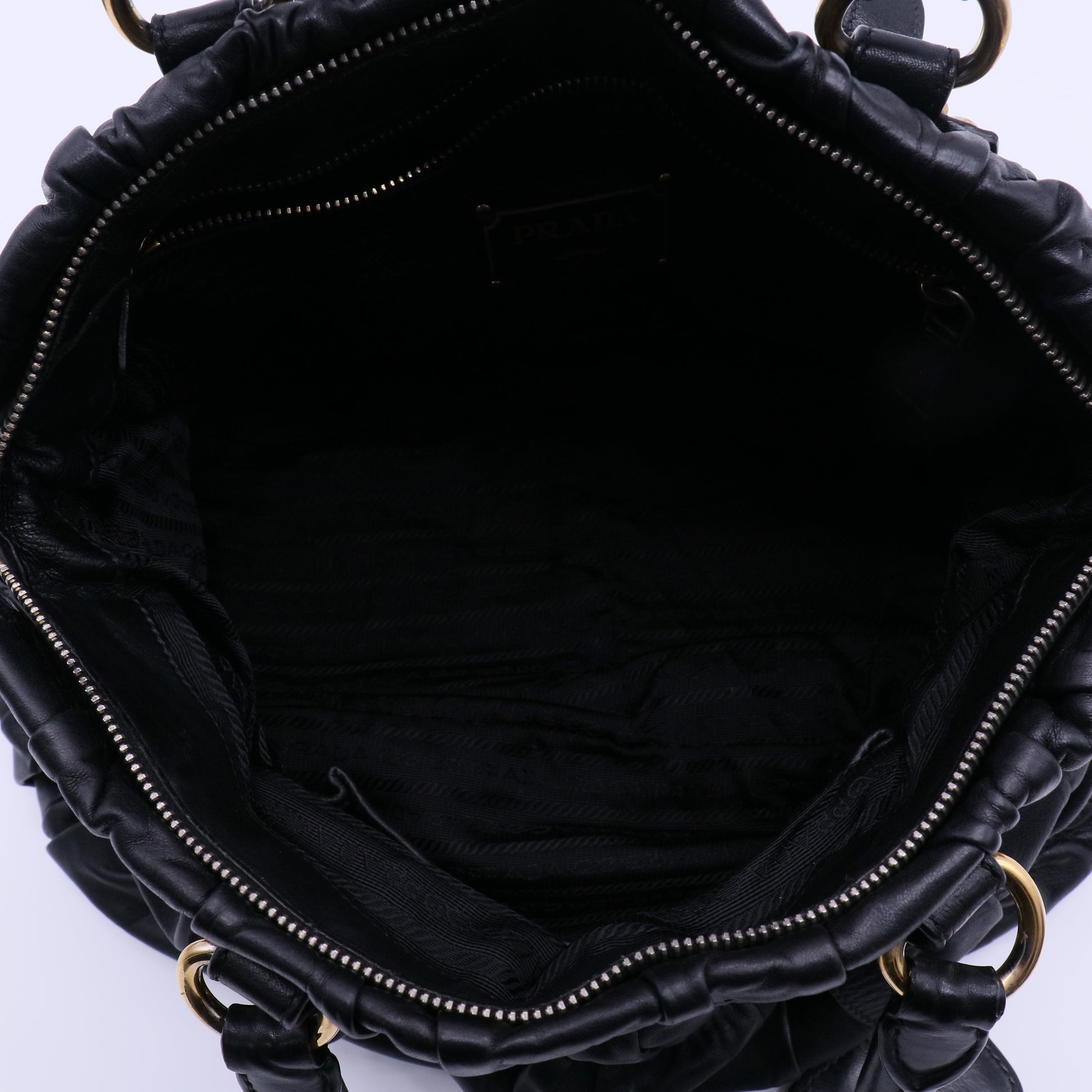 Prada Nappa Gaufre Convertible Tote Bag B21071