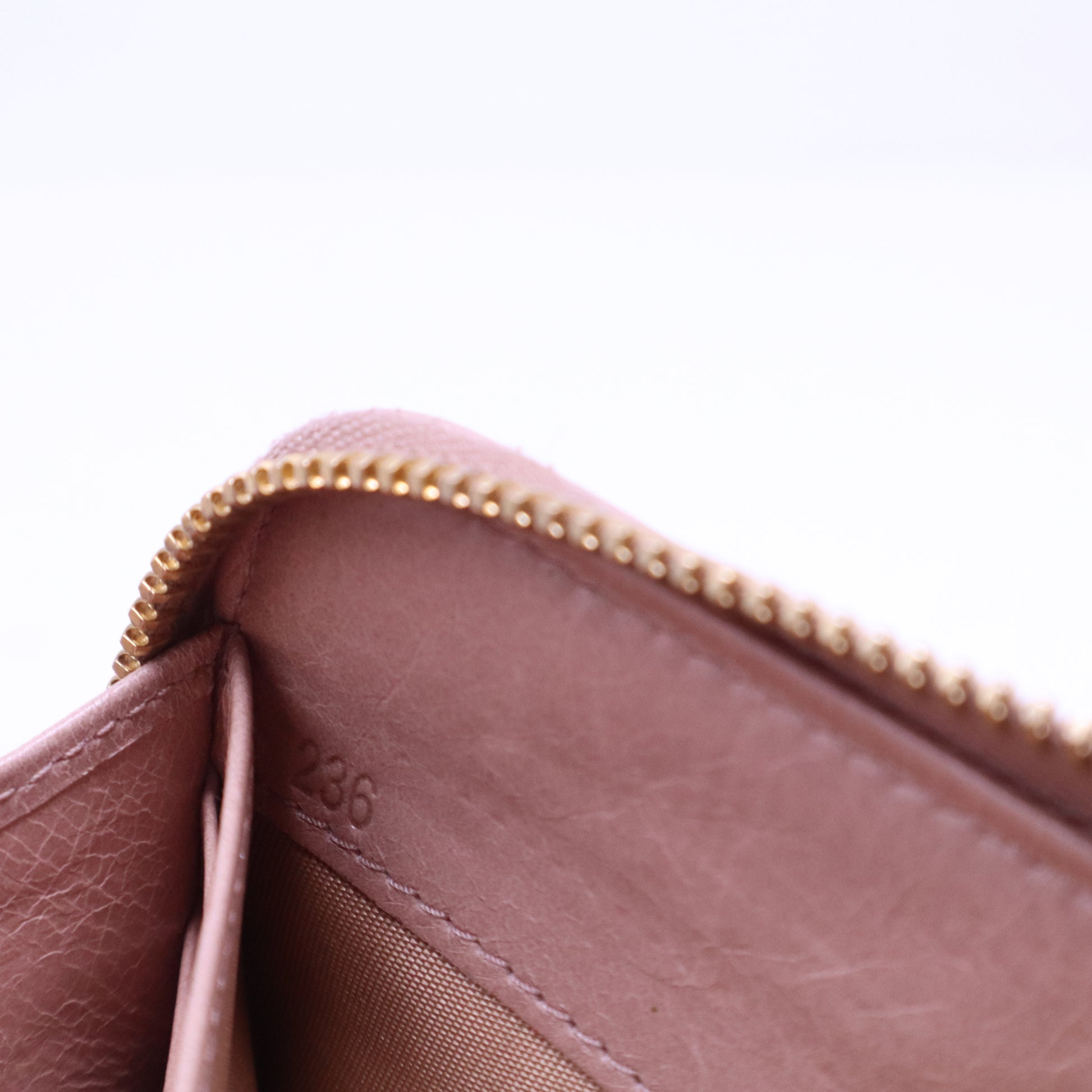 Pink Leather Wallet W20631